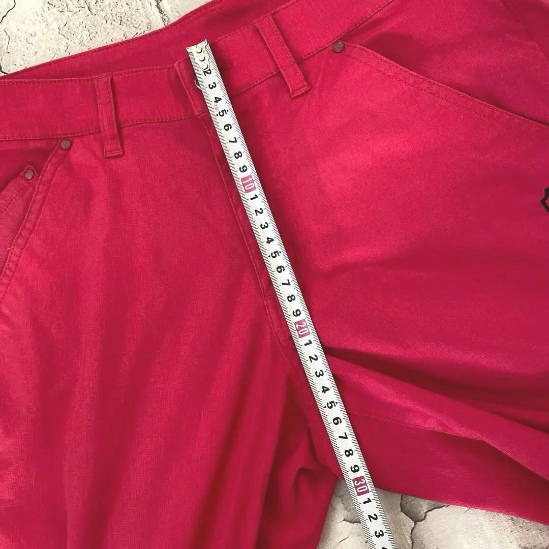 PEARLY GATESピンクストレッチパンツ メンズサイズ4（M）
