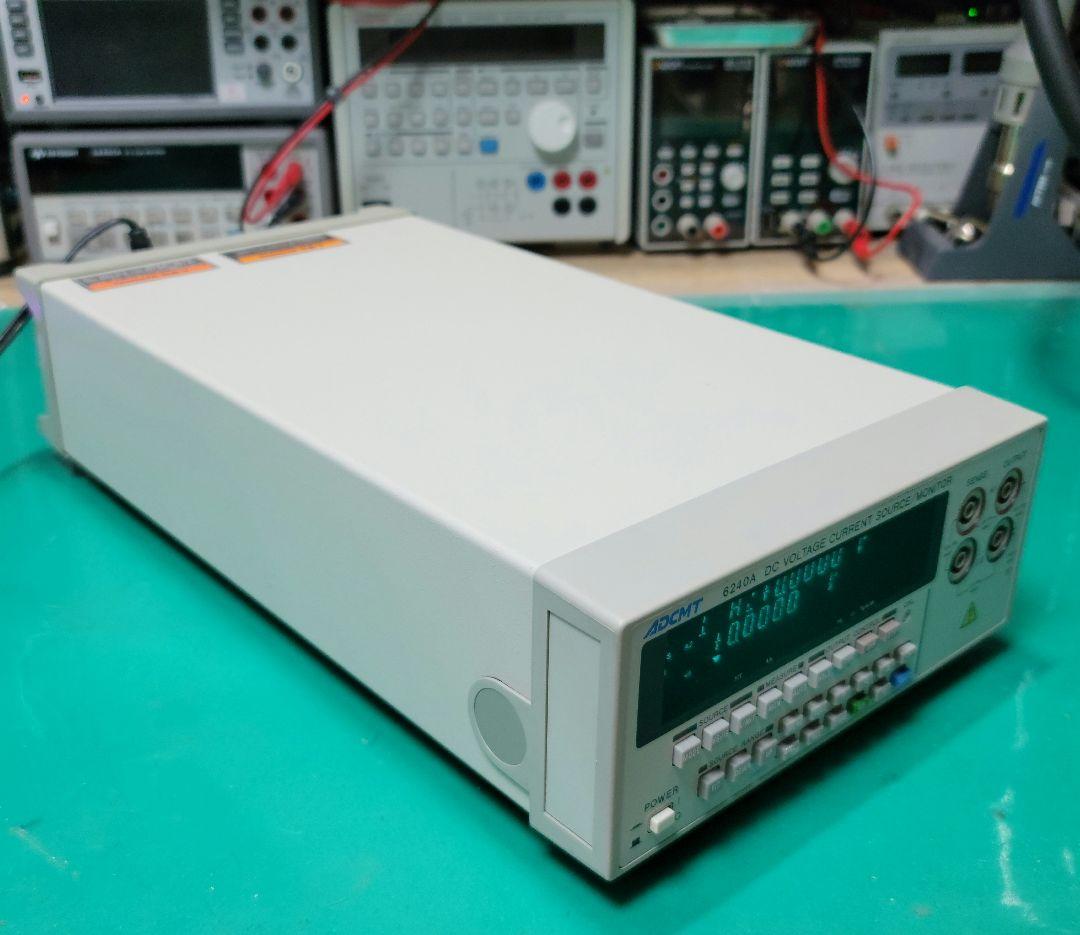 その他 ADCMT 6240A DC VOLTAGE CURRENT SOURCE