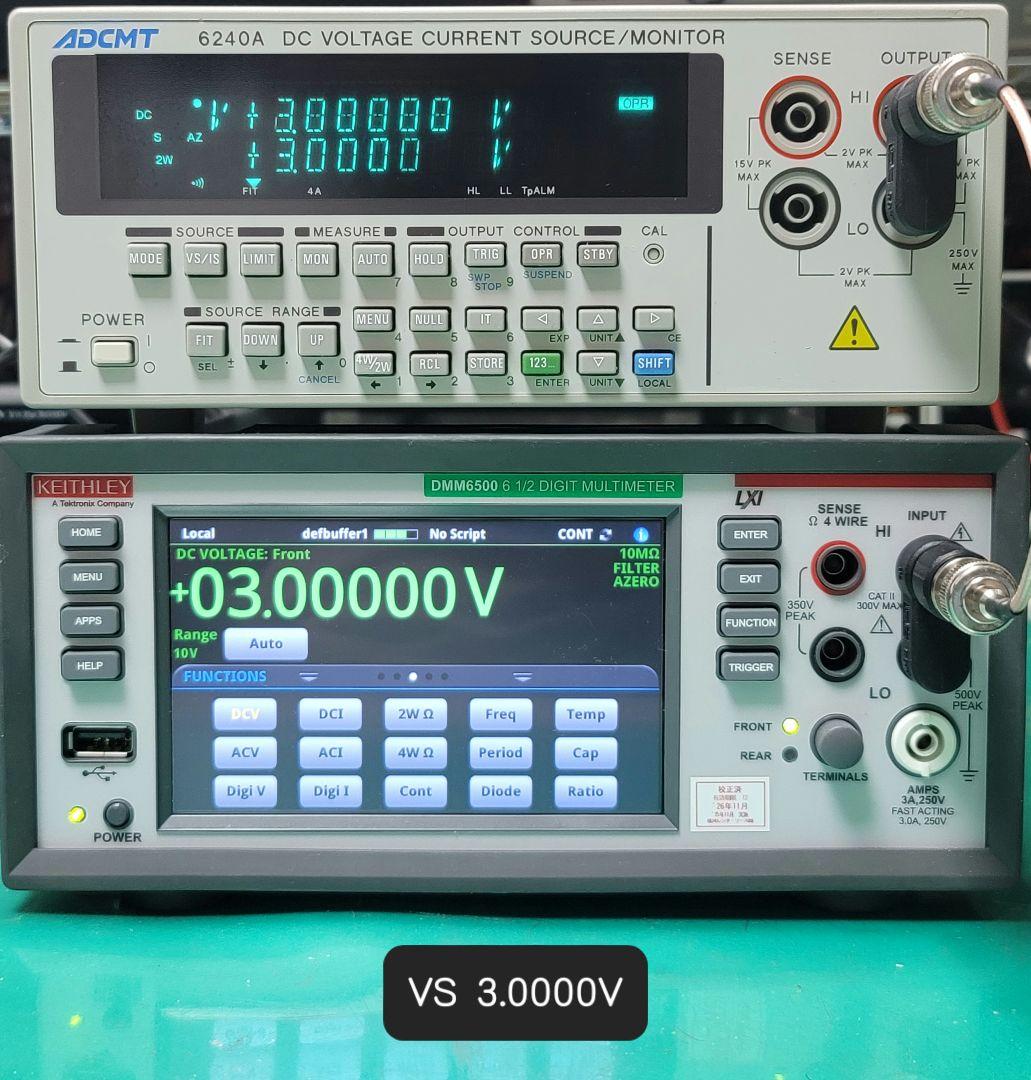 その他 ADCMT 6240A DC VOLTAGE CURRENT SOURCE