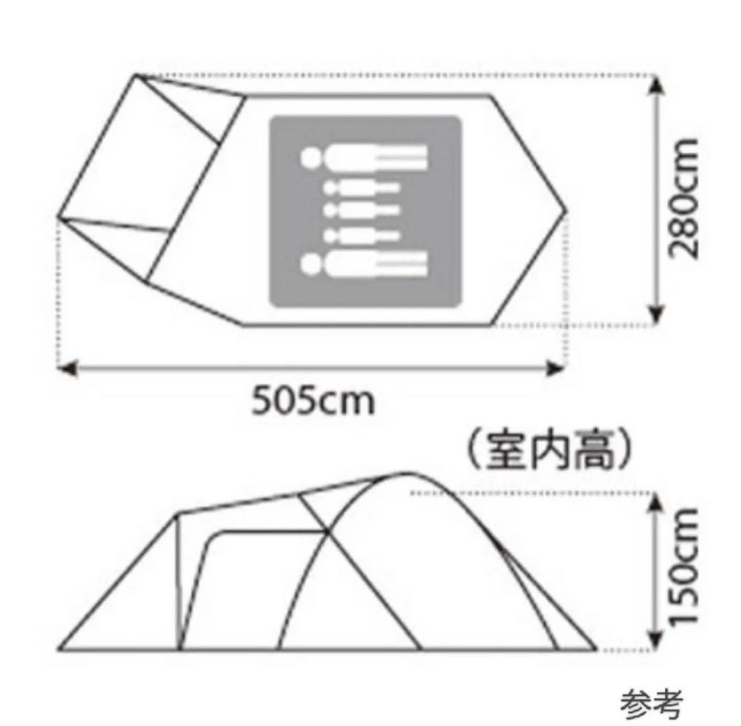 スノーピーク アメニティドーム M SDE-001R マット シート セット