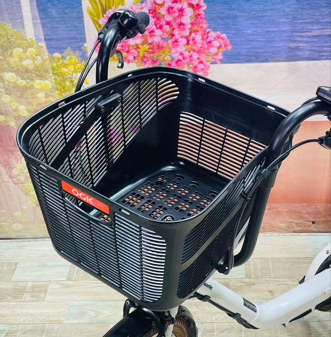パナソニックギュット⭐️12AH！子供乗せ電動アシスト自転車Y3562