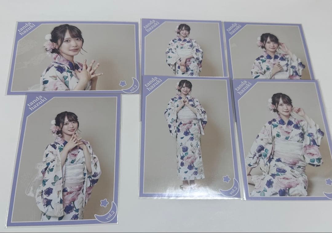 反田葉月 ブロマイド vol.2 vol.3 直筆サイン入り