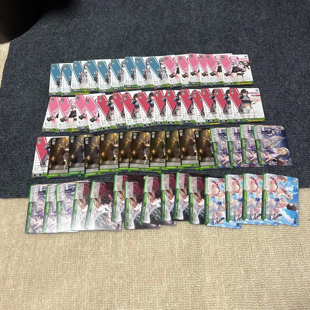 ヴァイスシュヴァルツ　NIKKE ノワール　ナガ　ユニ　spサイン　SR以下多数