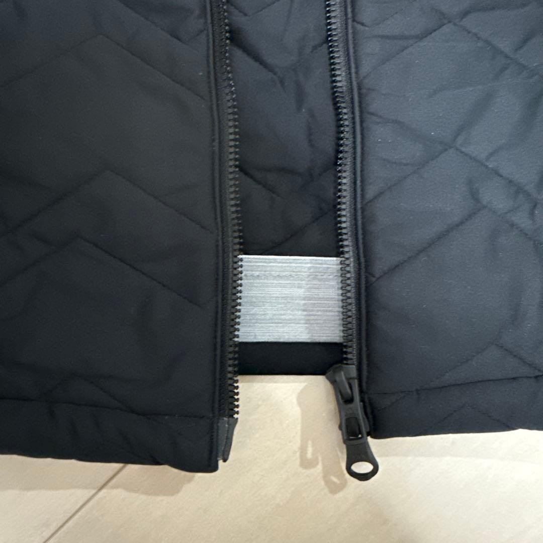 adidas 黒 XL ゴルフキルティングベスト