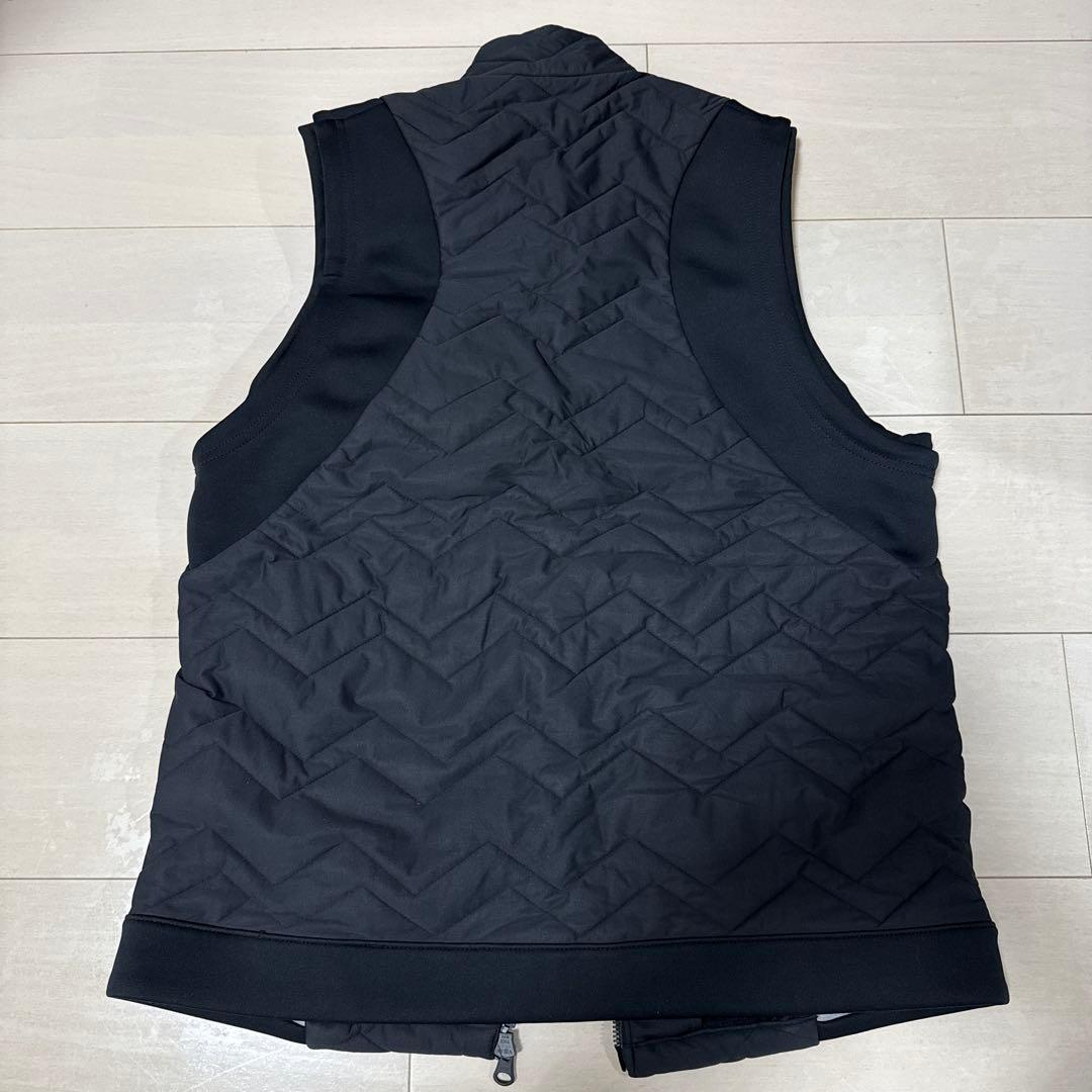 adidas 黒 XL ゴルフキルティングベスト