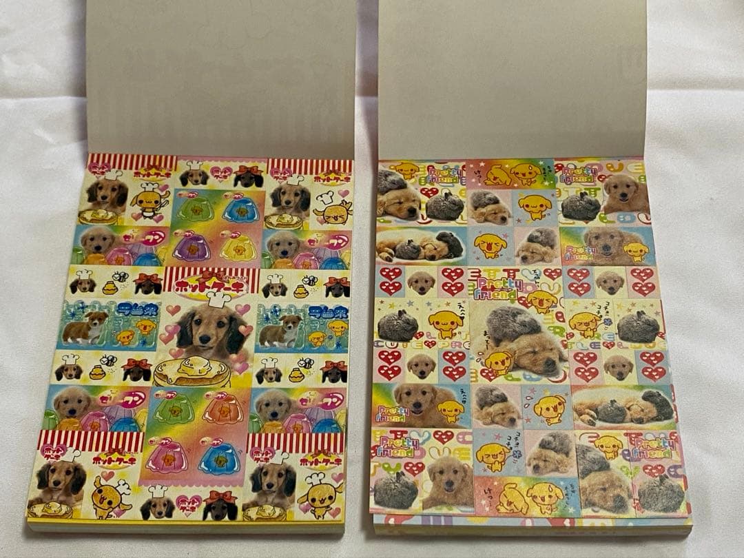 〚平成レトロ☆レア☆当時物〛犬 メモ 2点セット