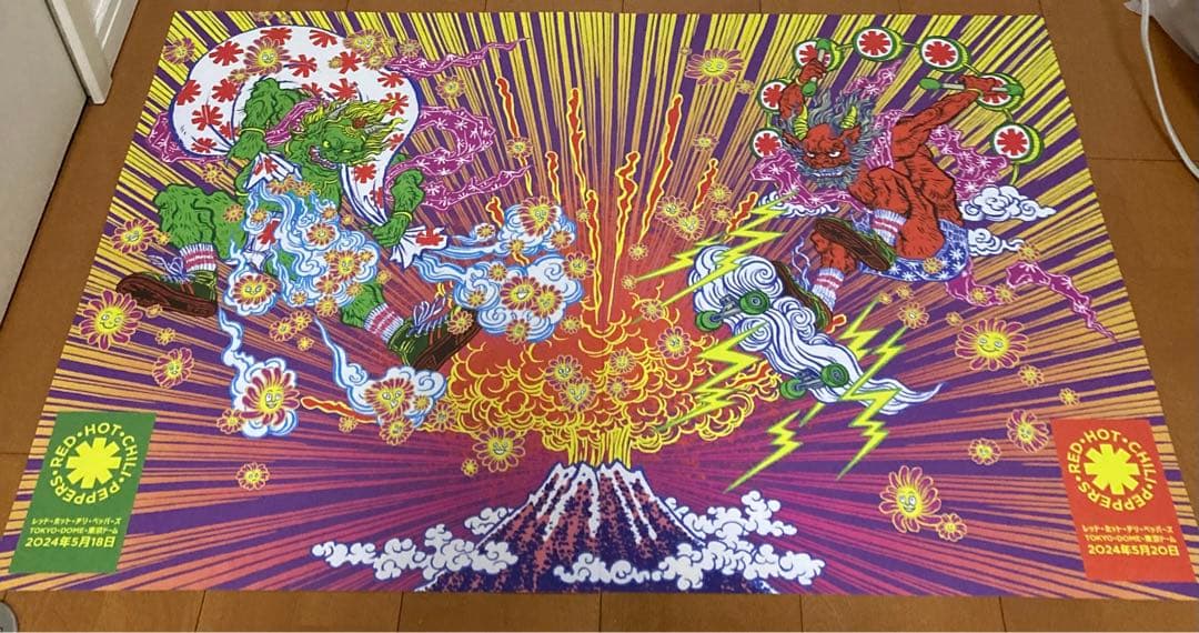RED HOT CHILI PEPPERS レッチリ　リトグラフ　2枚セット