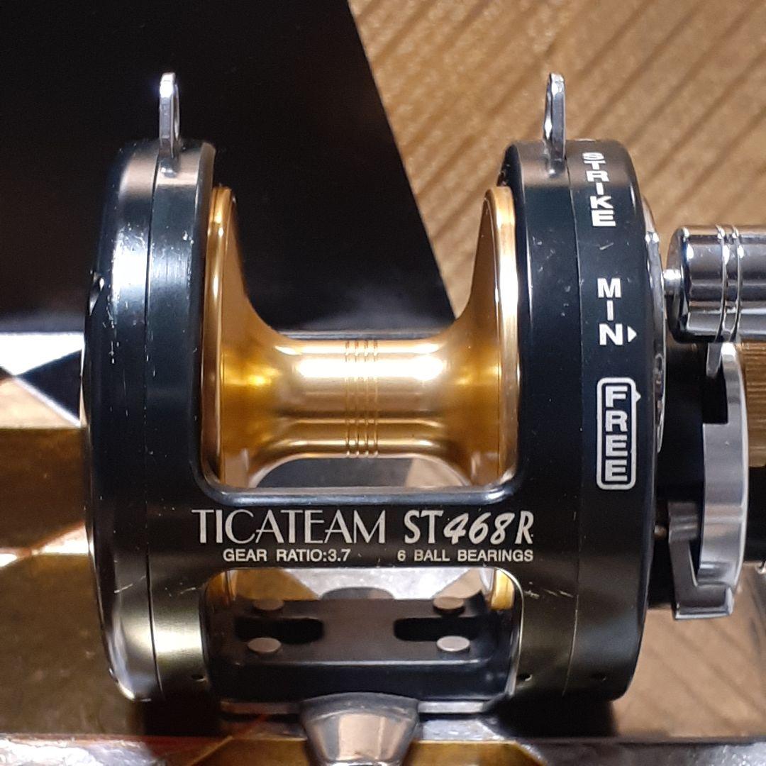 TICA TEAM ST468R ベイトリール トローリング 船用 極美品