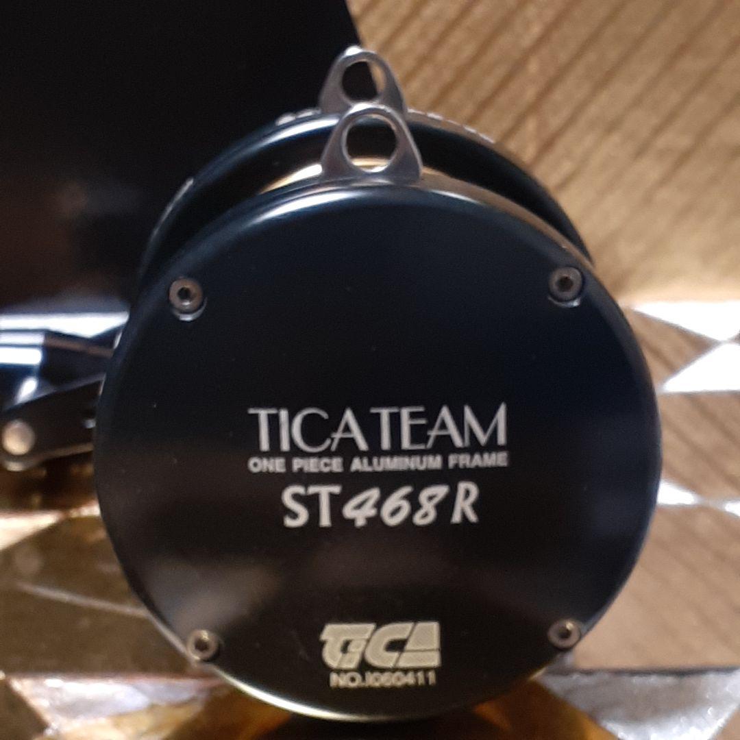TICA TEAM ST468R ベイトリール トローリング 船用 極美品
