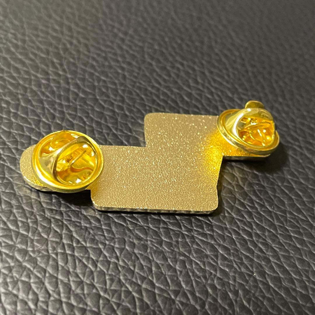 激レア　テックワールド　ゴールド　ピンバッジ