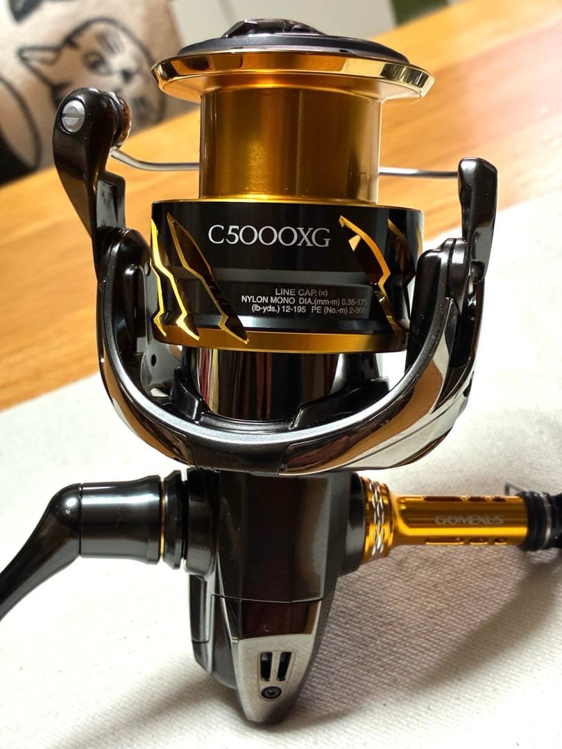 【機関良好】シマノ リール20ツインパワー C5000XG【カスタム品】