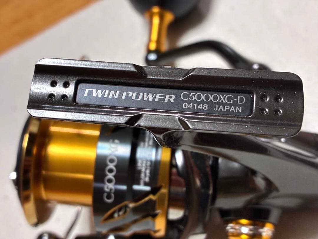 【機関良好】シマノ リール20ツインパワー C5000XG【カスタム品】