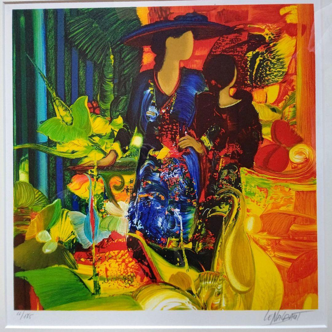 特価◯絵画 リトグラフ版画 額装品
