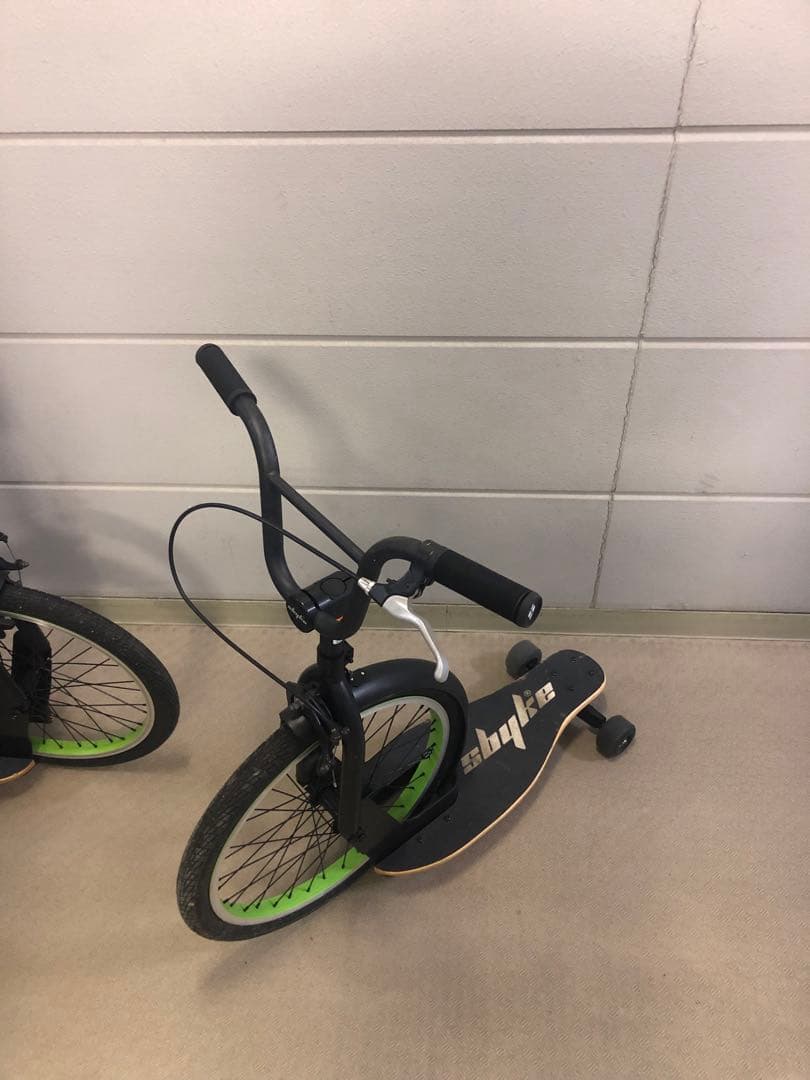 BMXスタイル 小径自転車 スケートボード一体型