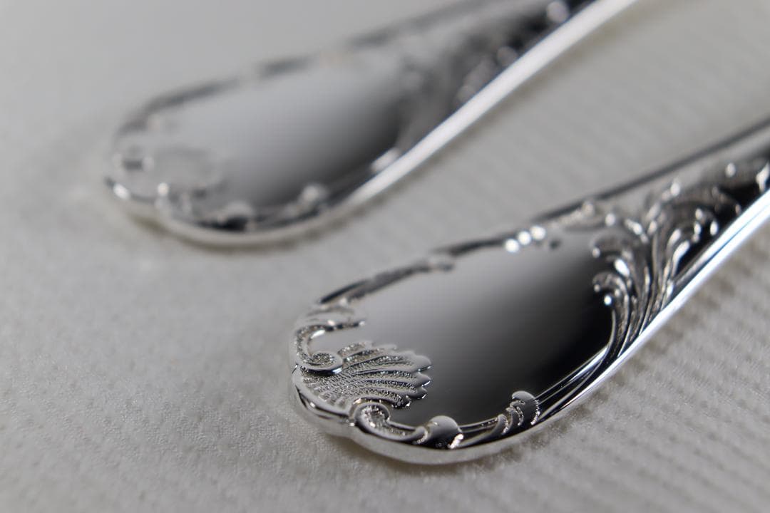 クリストフル■ケーキフォーク2本セット■とてもきれい¨■大人気の『マルリー』です