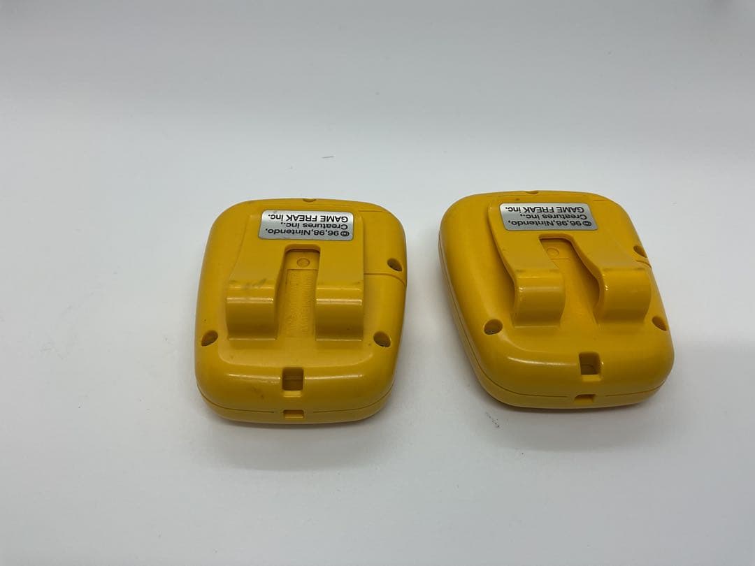 ポケットピカチュウ カラー 2台セット 任天堂 Nintendo 万歩計