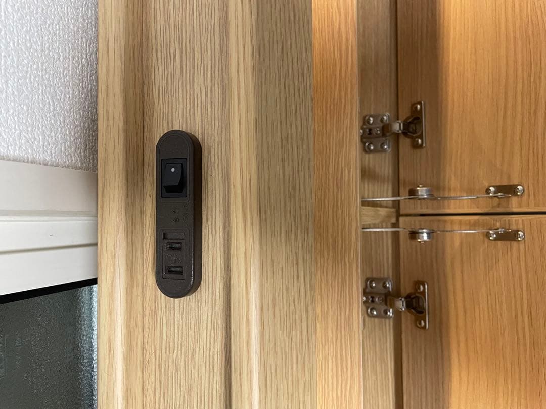 収納付きダブルベッド