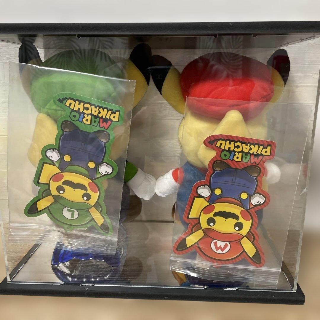 マリオピカチュウ　ルイージピカチュウ　ぬいぐるみ　セット　タグ付き　未使用