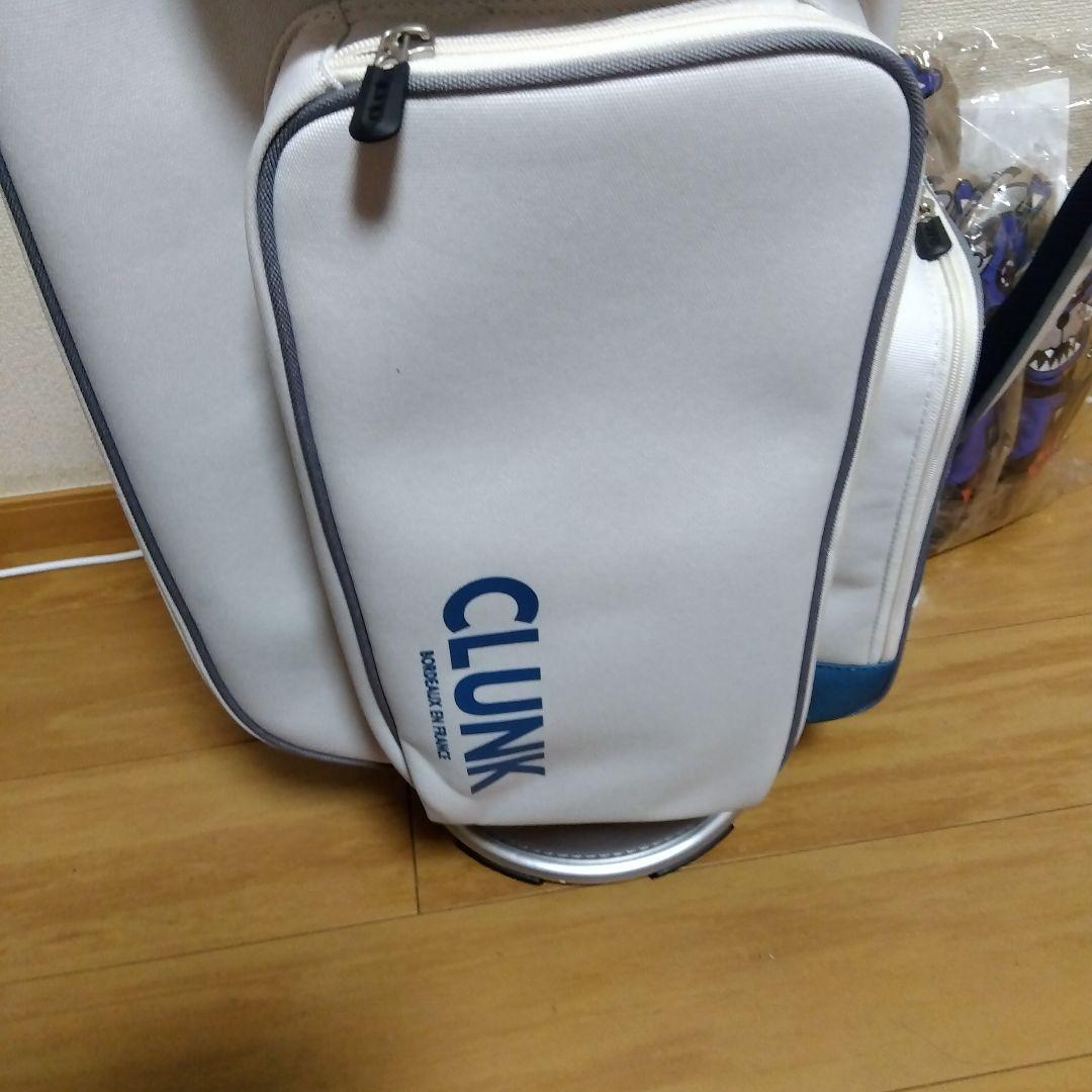 CLUNK キャディバッグ 【９インチ 】ミニポーチ、ヘッドカバー４点セット