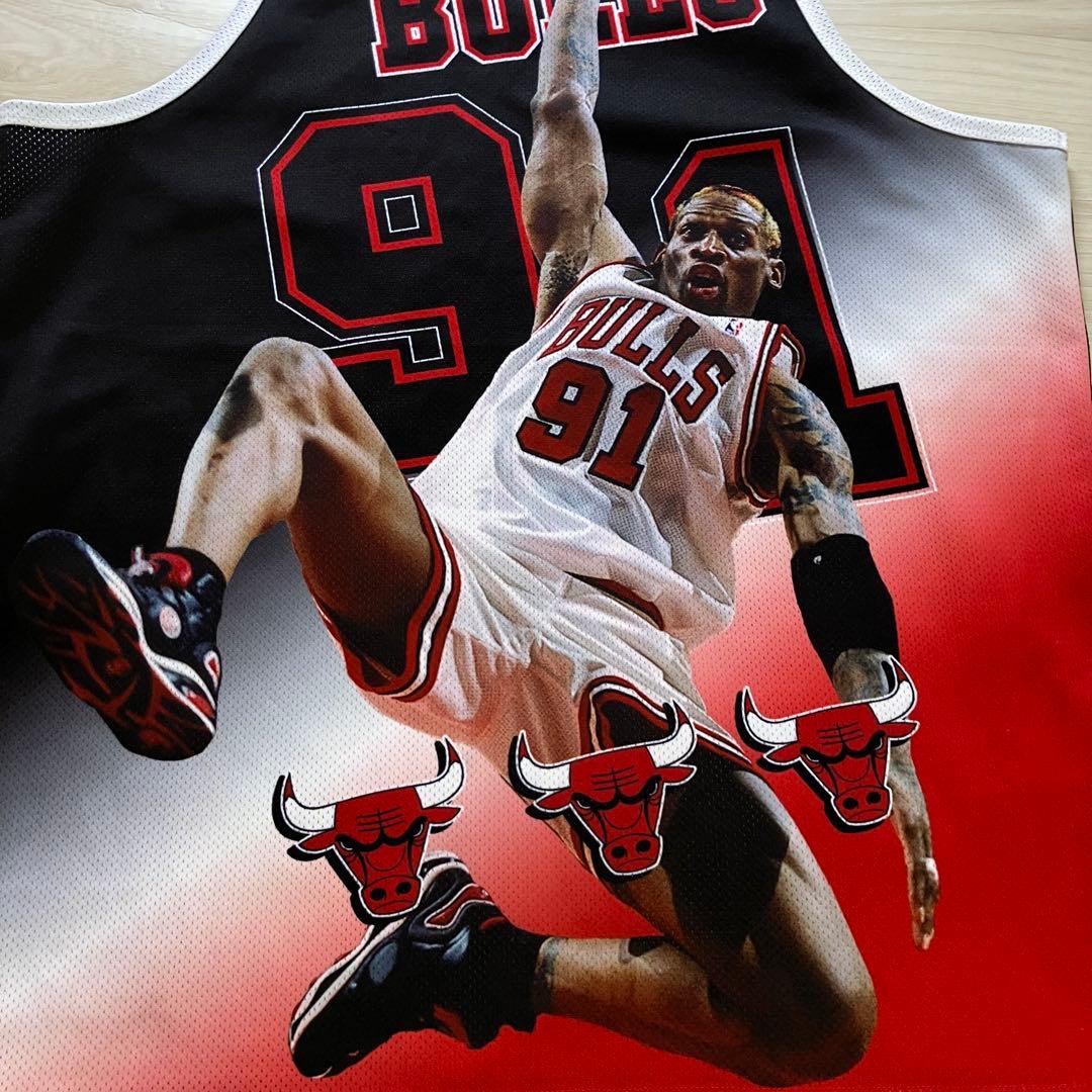 BULLS デニス・ロッドマン RODMAN　ブルズ　NBA ユニフォーム