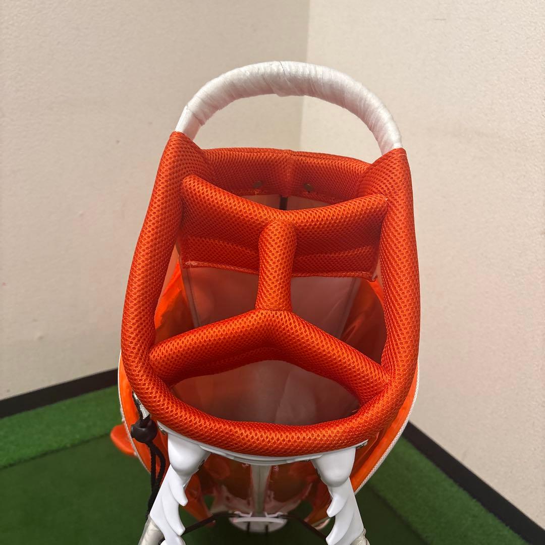 1*4様 希少　限定　elite grips スタンド式キャディバッグ クリアオ