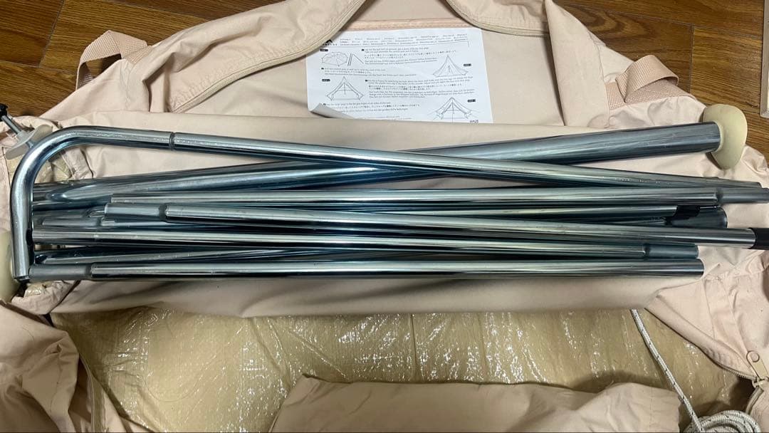 TOMOUNT ベルテント 3m TC ポリコットン