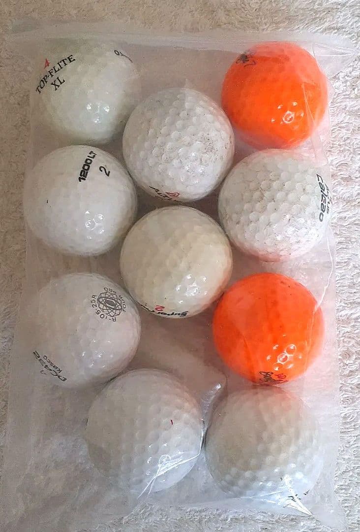 【値下げ】ゴルフクラブ　アイアン 3本 セット　キャディバッグ　各種小物