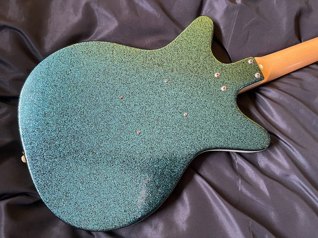 激レアDanelectro DC59 Bluesparkle ケース付
