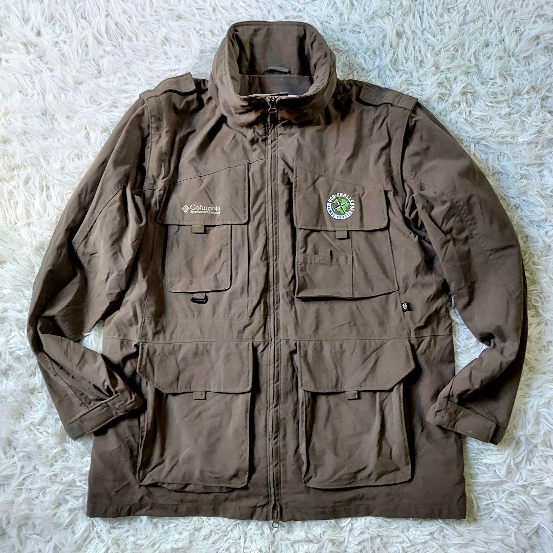 [美品古着]コロンビア　90s Eco Challengeウェア　多機能
