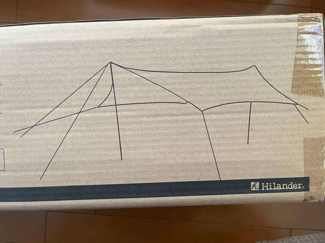 ハイランダー　新品未使用　hilander ヘキサゴンタープ　ポリコットン