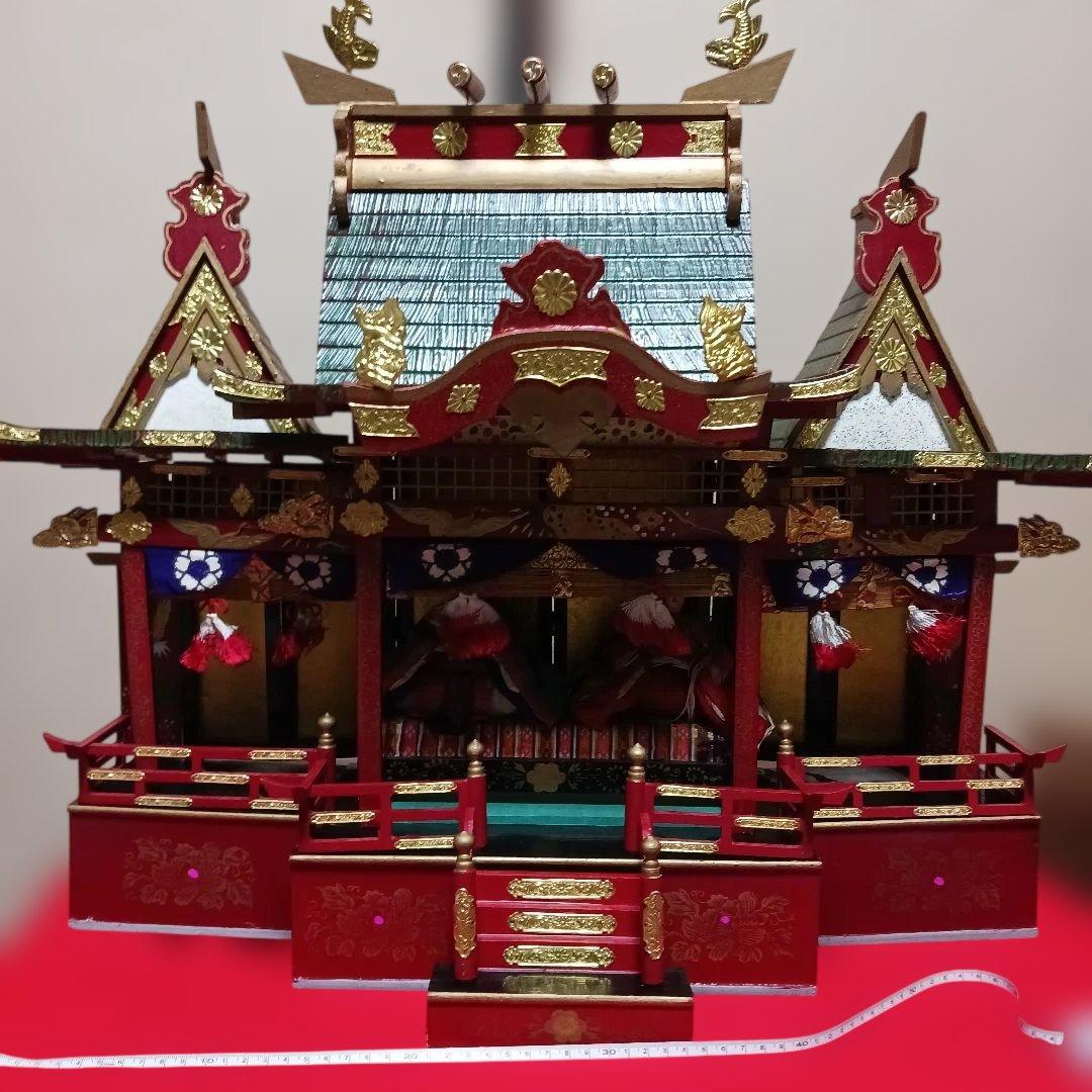 ビビアン　雛御殿　親王付き　大正のひな
