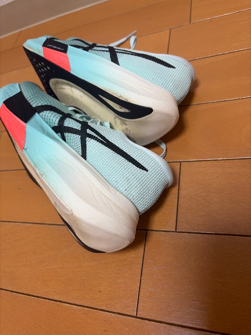 【4/12まで値下げ】アシックス メタスピードエッジパリ　25.0cm
