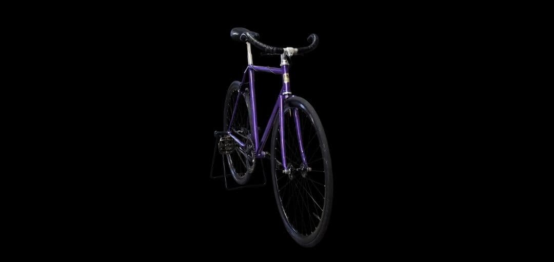 パープル ラメ塗装 ピストバイク ☆購入条件あり☆