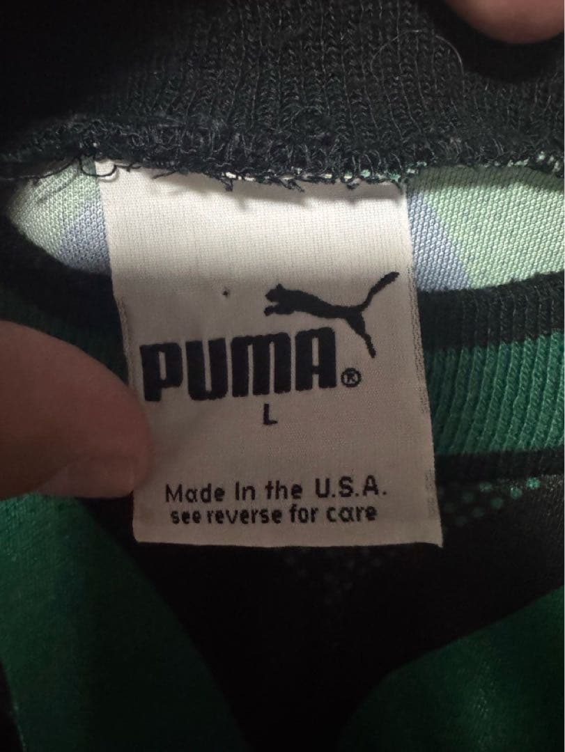 PUMA プーマ 80 90年代 GK ユニフォーム シャツ USA製 Lサイズ