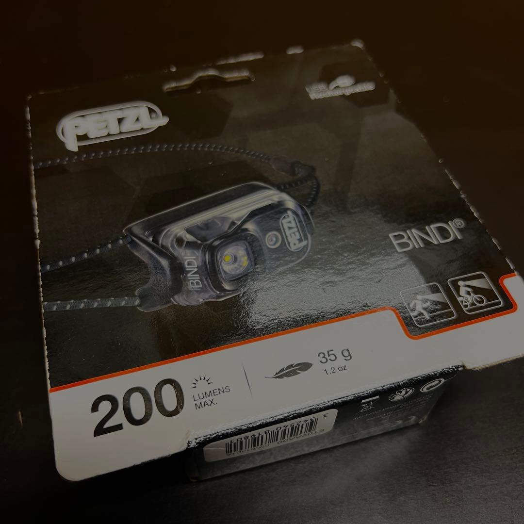 donchan92  簡易包装PETZL BINDI ヘッドライト