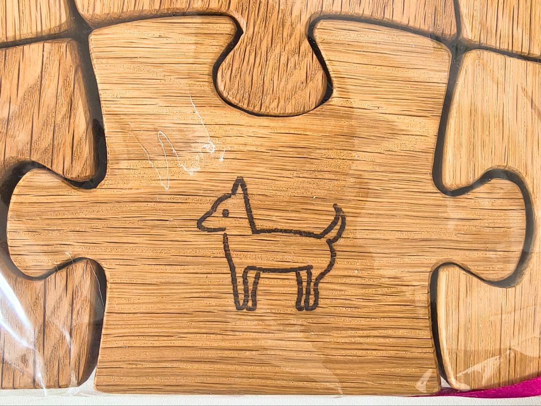 ハンドメイド　木のパズル