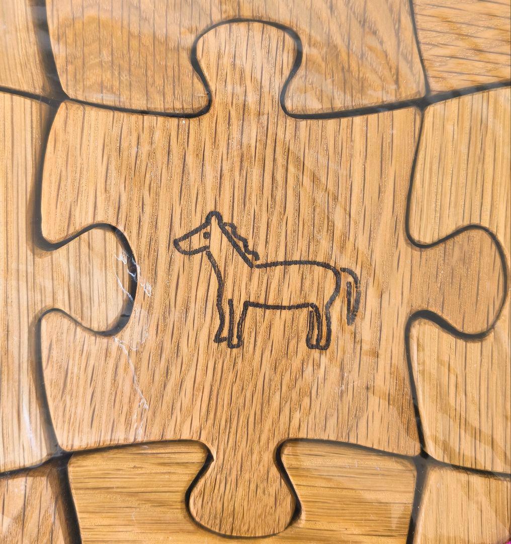 ハンドメイド　木のパズル