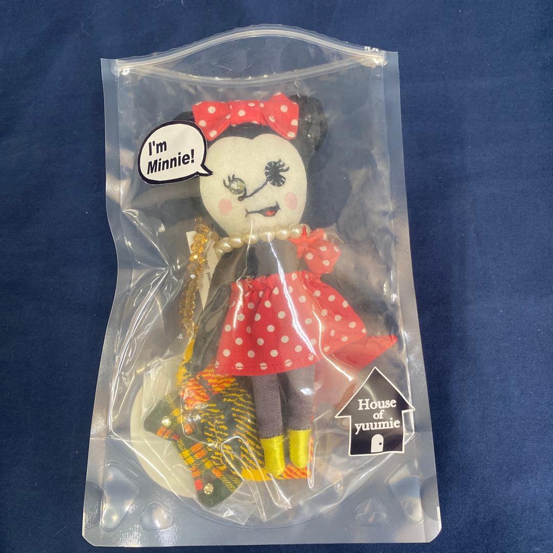 新品未使用タグ付き ミニーマウス バッグチャーム