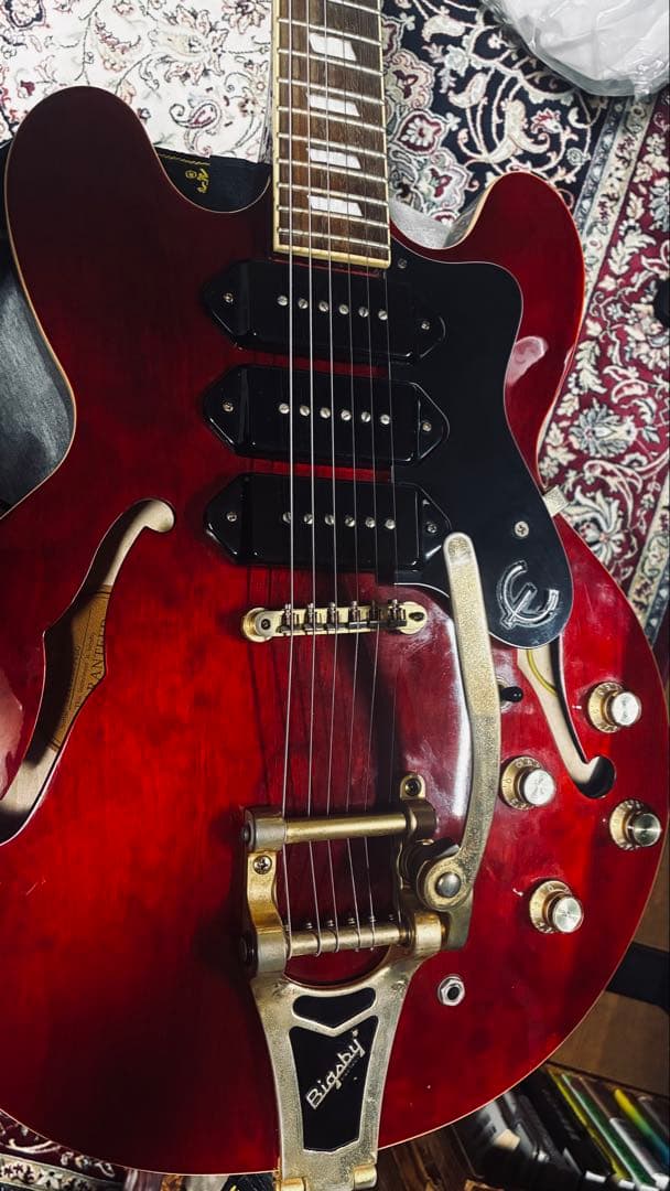 【都内手渡しのみ】Epiphone Riviera Custom P93