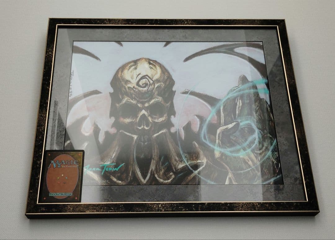 ネクロポーテンス 額装 アートプリント MTG