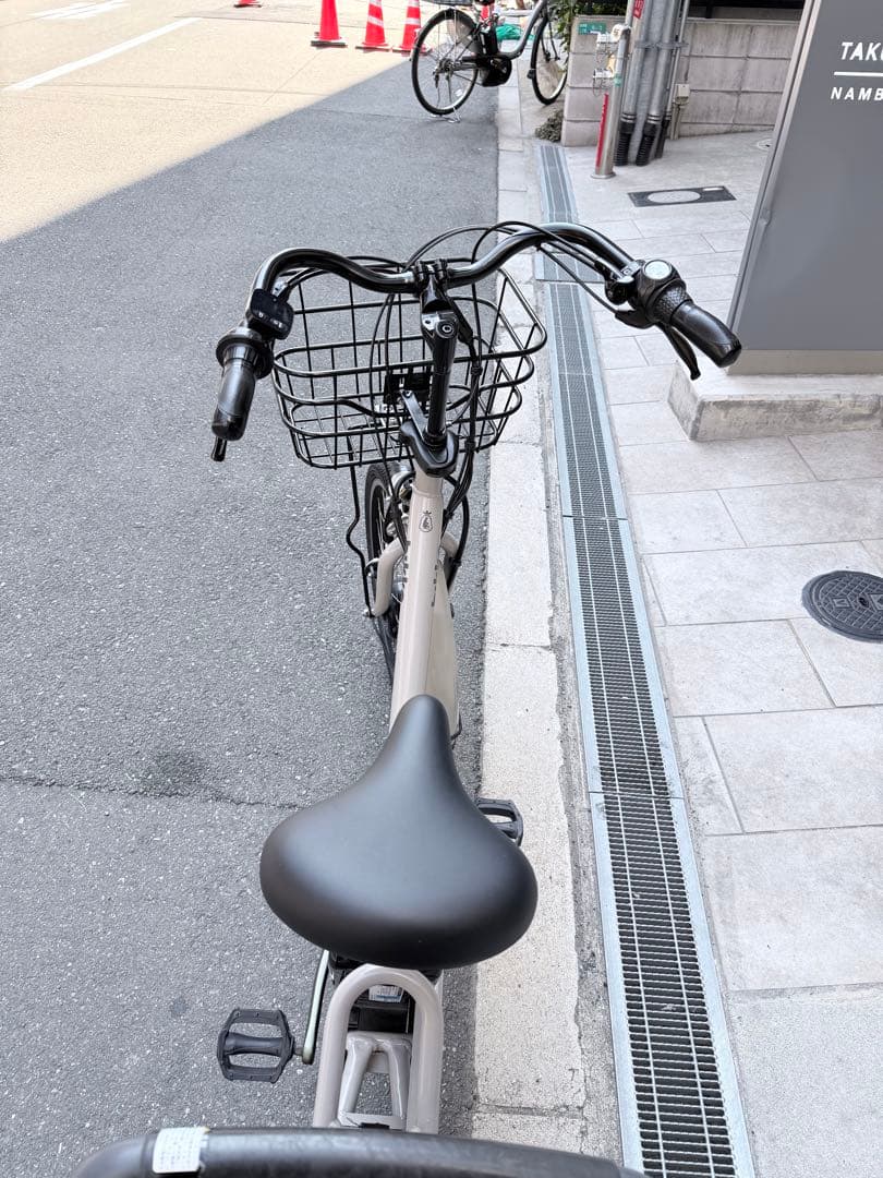 子供乗せ　BIKKE ブリヂストン　電動アシスト自転車 チャイルドシート付き