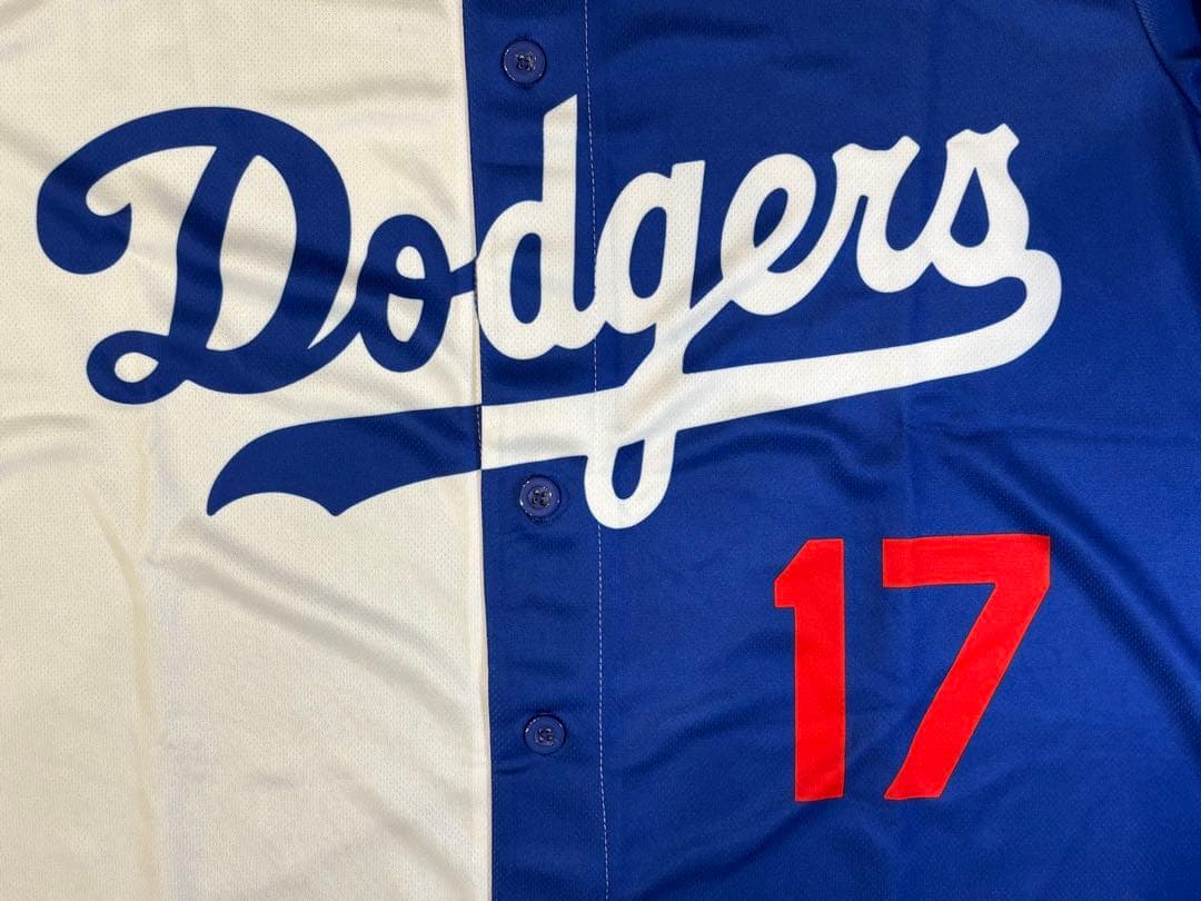 ⭐️ホーム×ビジターミックス構成⭐️大谷翔平 ドジャース プリントサインユニフォーム