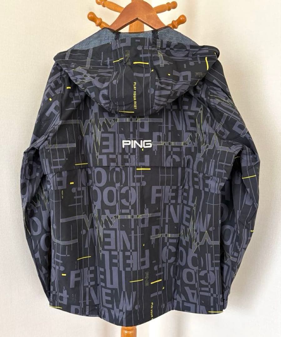値下げ❕【新品/未着用】PING ピン ゴルフ フルジップブルゾン 黒