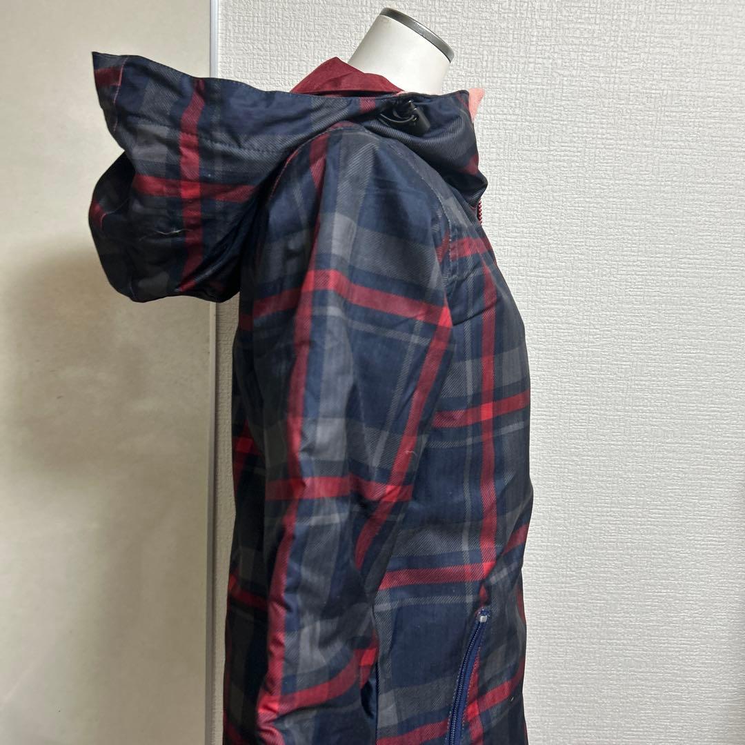 三　新品　未使用　スキーウェア　SIROP　シロップ　Sサイズ　チェックネイビー
