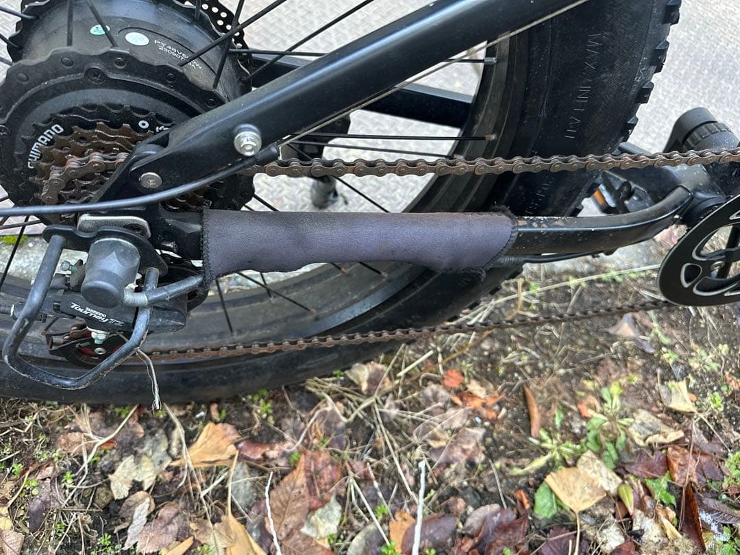 Ebike MOVE X 折りたたみ 電動バイク ファットタイヤ　オプション付き