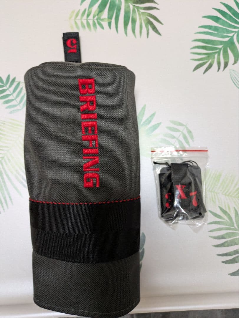 BRIEFING SUNDAY BAG VORTEX×1　同色ヘッドカバー×4