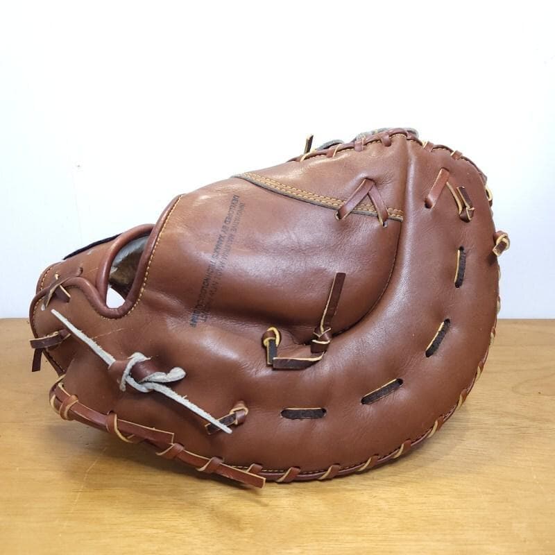 ザナックス ビンテージミット 良品 左投げ用 ファーストミット 軟式グローブ