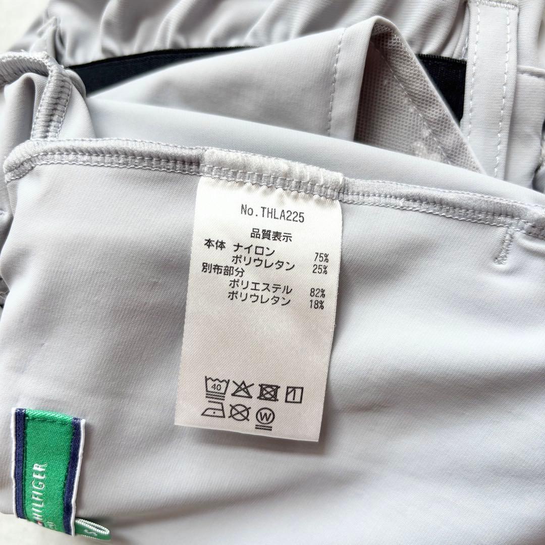   GOLF キュロットスカート ロゴテープ グレーS