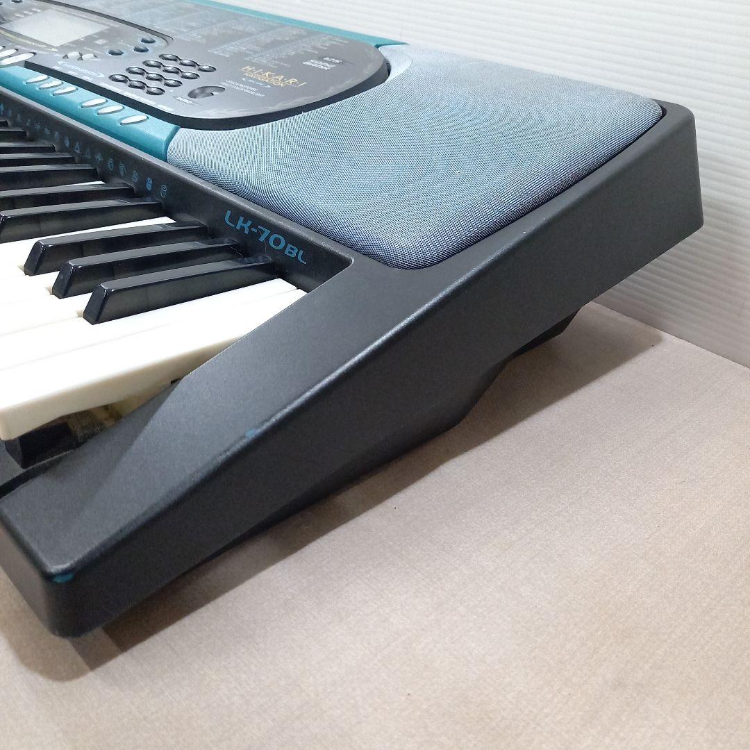 CASIO 61鍵 電子ピアノ LK-70 BL カシオ キーボード