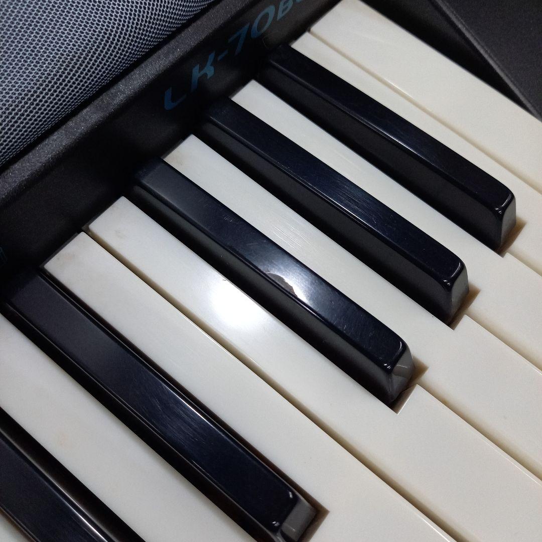 CASIO 61鍵 電子ピアノ LK-70 BL カシオ キーボード